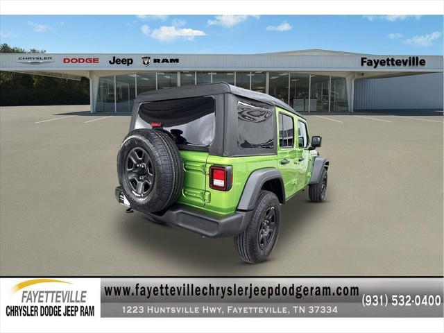 2026 Jeep Wrangler WRANGLER 4-DOOR SPORT 2026 Jeep Wrangler WRANGLER 4-DOOR SPORT