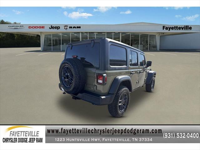 2026 Jeep Wrangler WRANGLER 4-DOOR SPORT S 2026 Jeep Wrangler WRANGLER 4-DOOR SPORT S