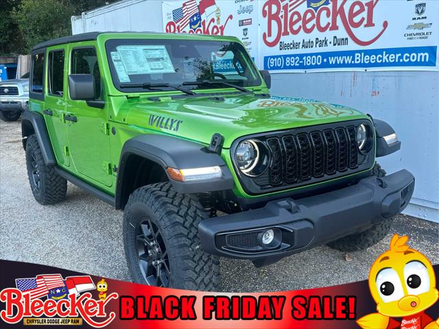 2026 Jeep Wrangler WRANGLER 4-DOOR WILLYS 2026 Jeep Wrangler WRANGLER 4-DOOR WILLYS