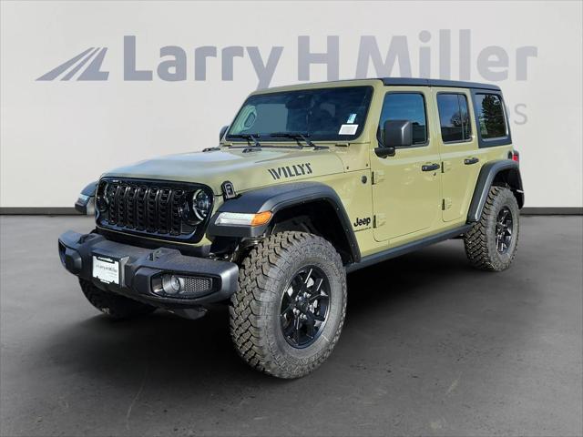 2026 Jeep Wrangler WRANGLER 4-DOOR WILLYS 2026 Jeep Wrangler WRANGLER 4-DOOR WILLYS