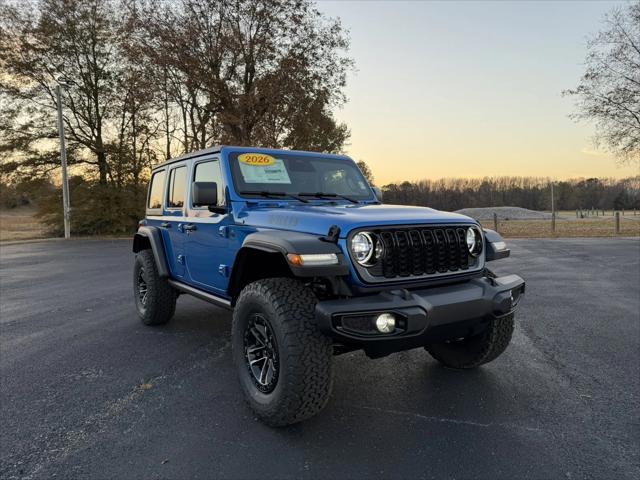 2026 Jeep Wrangler WRANGLER 4-DOOR WILLYS 2026 Jeep Wrangler WRANGLER 4-DOOR WILLYS