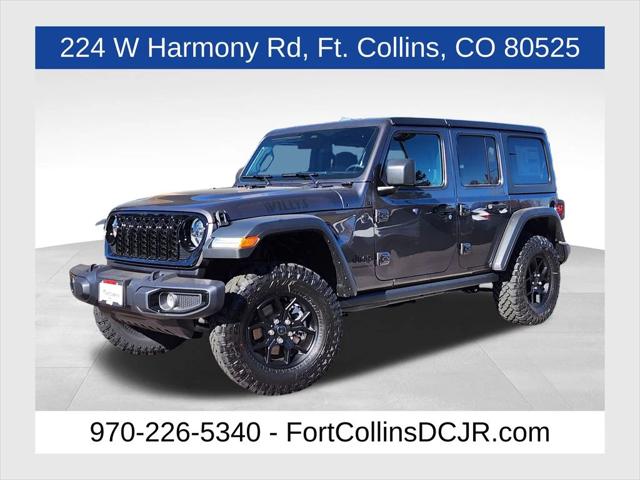 2026 Jeep Wrangler WRANGLER 4-DOOR WILLYS 2026 Jeep Wrangler WRANGLER 4-DOOR WILLYS