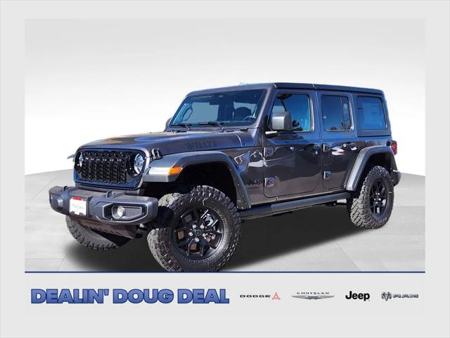 2026 Jeep Wrangler WRANGLER 4-DOOR WILLYS 2026 Jeep Wrangler WRANGLER 4-DOOR WILLYS