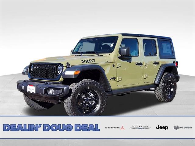 2026 Jeep Wrangler WRANGLER 4-DOOR WILLYS 2026 Jeep Wrangler WRANGLER 4-DOOR WILLYS