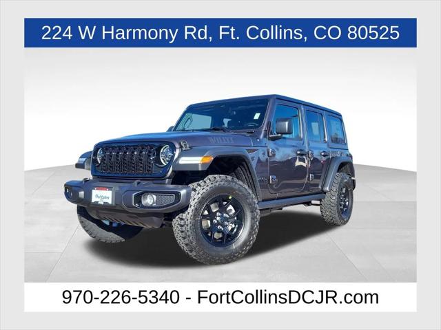 2026 Jeep Wrangler WRANGLER 4-DOOR WILLYS 2026 Jeep Wrangler WRANGLER 4-DOOR WILLYS