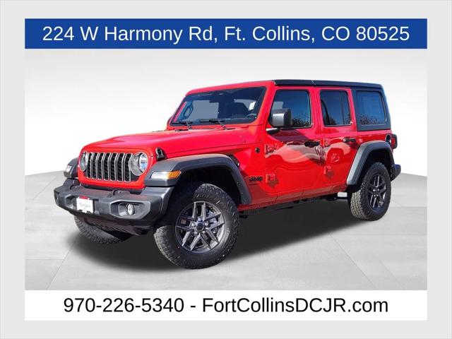2026 Jeep Wrangler WRANGLER 4-DOOR SPORT S 2026 Jeep Wrangler WRANGLER 4-DOOR SPORT S