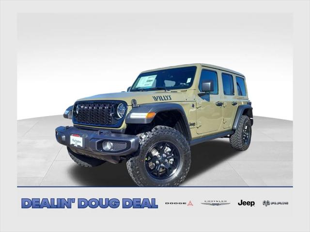 2026 Jeep Wrangler WRANGLER 4-DOOR WILLYS 2026 Jeep Wrangler WRANGLER 4-DOOR WILLYS
