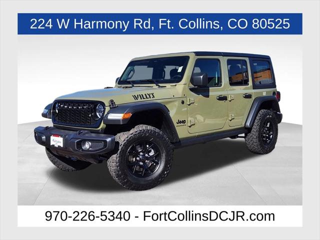 2026 Jeep Wrangler WRANGLER 4-DOOR WILLYS