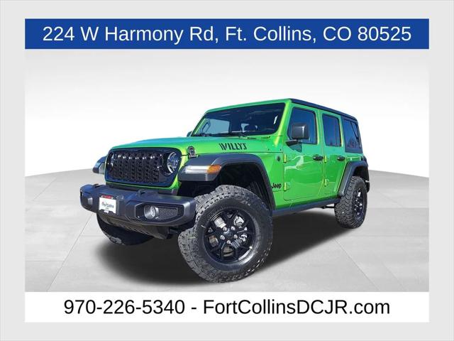 2026 Jeep Wrangler WRANGLER 4-DOOR WILLYS