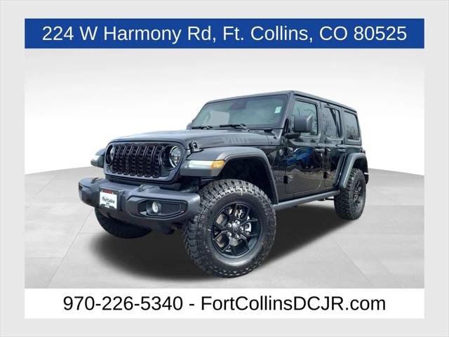 2026 Jeep Wrangler WRANGLER 4-DOOR WILLYS 2026 Jeep Wrangler WRANGLER 4-DOOR WILLYS