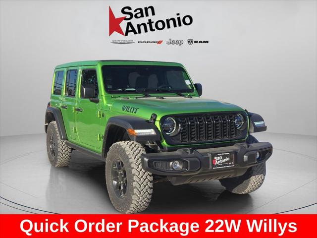2026 Jeep Wrangler WRANGLER 4-DOOR WILLYS 2026 Jeep Wrangler WRANGLER 4-DOOR WILLYS