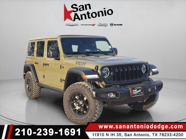 2026 Jeep Wrangler WRANGLER 4-DOOR WILLYS 2026 Jeep Wrangler WRANGLER 4-DOOR WILLYS
