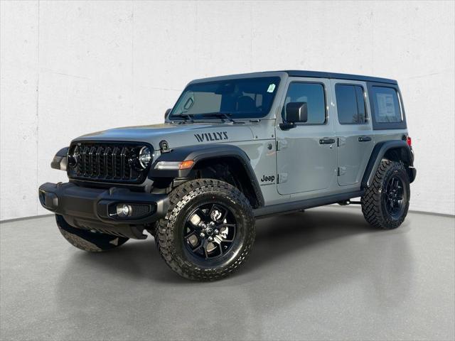 2026 Jeep Wrangler WRANGLER 4-DOOR WILLYS 2026 Jeep Wrangler WRANGLER 4-DOOR WILLYS