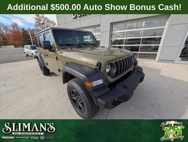 2026 Jeep Wrangler WRANGLER 4-DOOR SPORT 2026 Jeep Wrangler WRANGLER 4-DOOR SPORT