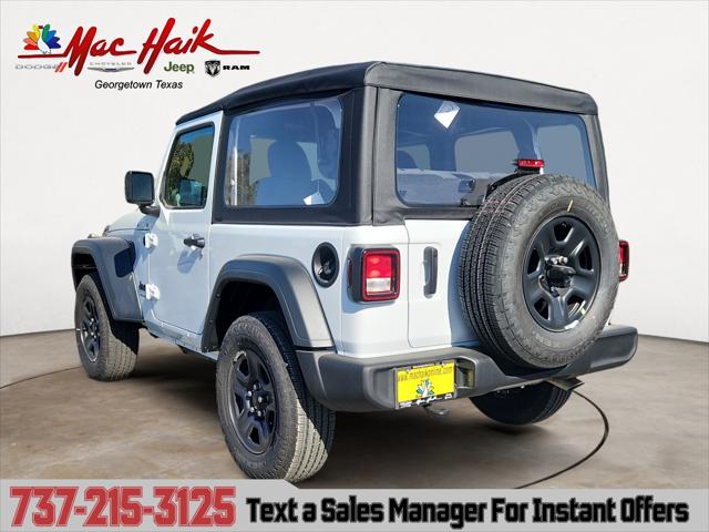 2026 Jeep Wrangler WRANGLER 2-DOOR SPORT 2026 Jeep Wrangler WRANGLER 2-DOOR SPORT