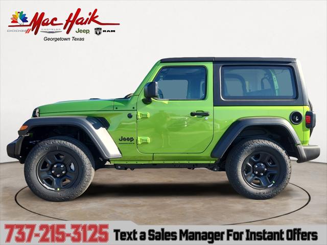 2026 Jeep Wrangler WRANGLER 2-DOOR SPORT 2026 Jeep Wrangler WRANGLER 2-DOOR SPORT