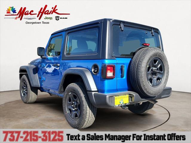 2026 Jeep Wrangler WRANGLER 2-DOOR SPORT 2026 Jeep Wrangler WRANGLER 2-DOOR SPORT