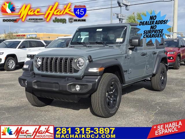 2026 Jeep Wrangler WRANGLER 4-DOOR SPORT