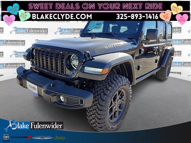 2026 Jeep Wrangler WRANGLER 4-DOOR WILLYS