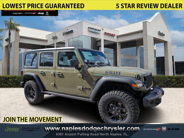 2026 Jeep Wrangler WRANGLER 4-DOOR WILLYS 2026 Jeep Wrangler WRANGLER 4-DOOR WILLYS