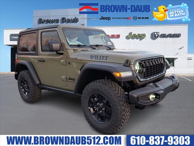 2026 Jeep Wrangler WRANGLER 2-DOOR WILLYS 2026 Jeep Wrangler WRANGLER 2-DOOR WILLYS