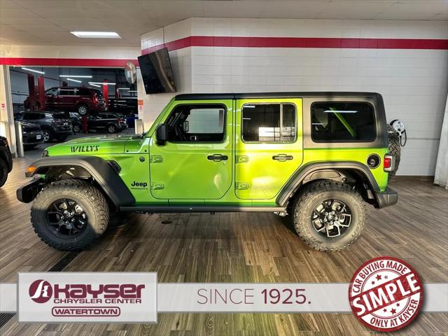2026 Jeep Wrangler WRANGLER 4-DOOR WILLYS 2026 Jeep Wrangler WRANGLER 4-DOOR WILLYS