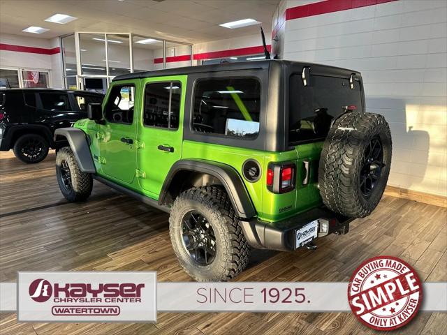 2026 Jeep Wrangler WRANGLER 4-DOOR WILLYS 2026 Jeep Wrangler WRANGLER 4-DOOR WILLYS