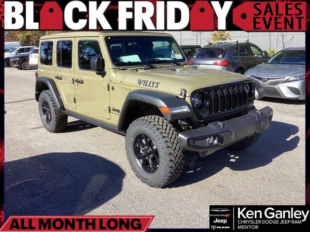 2026 Jeep Wrangler WRANGLER 4-DOOR WILLYS 2026 Jeep Wrangler WRANGLER 4-DOOR WILLYS