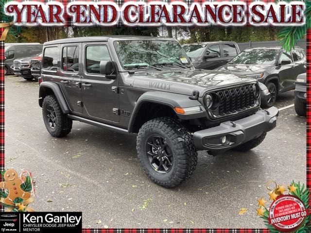 2026 Jeep Wrangler WRANGLER 4-DOOR WILLYS 2026 Jeep Wrangler WRANGLER 4-DOOR WILLYS