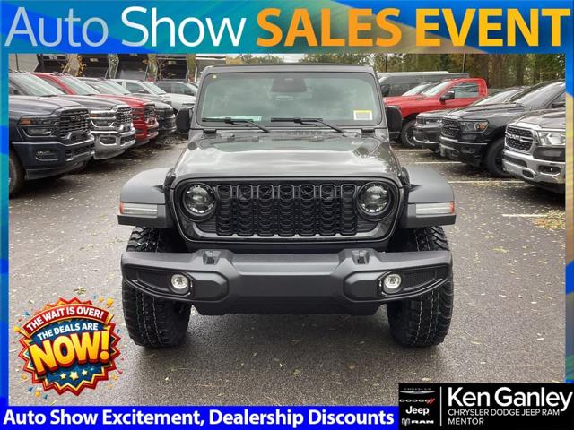 2026 Jeep Wrangler WRANGLER 4-DOOR WILLYS 2026 Jeep Wrangler WRANGLER 4-DOOR WILLYS