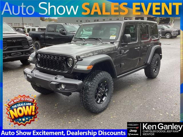 2026 Jeep Wrangler WRANGLER 4-DOOR WILLYS 2026 Jeep Wrangler WRANGLER 4-DOOR WILLYS