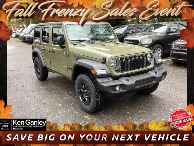 2026 Jeep Wrangler WRANGLER 4-DOOR SPORT