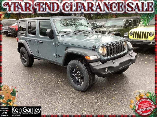 2026 Jeep Wrangler WRANGLER 4-DOOR SPORT 2026 Jeep Wrangler WRANGLER 4-DOOR SPORT
