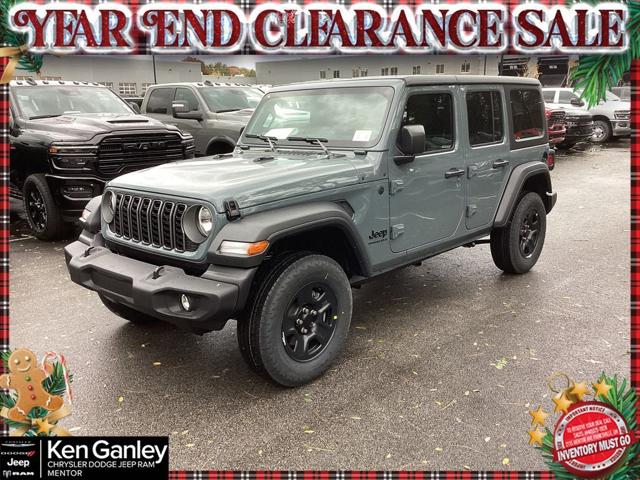 2026 Jeep Wrangler WRANGLER 4-DOOR SPORT 2026 Jeep Wrangler WRANGLER 4-DOOR SPORT