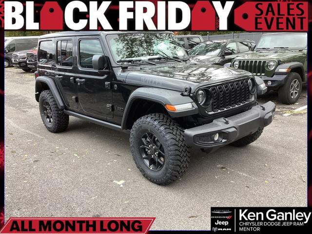 2026 Jeep Wrangler WRANGLER 4-DOOR WILLYS 2026 Jeep Wrangler WRANGLER 4-DOOR WILLYS