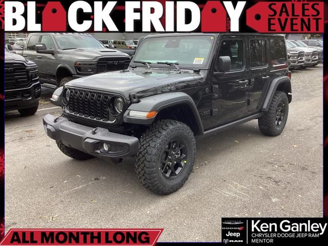 2026 Jeep Wrangler WRANGLER 4-DOOR WILLYS 2026 Jeep Wrangler WRANGLER 4-DOOR WILLYS