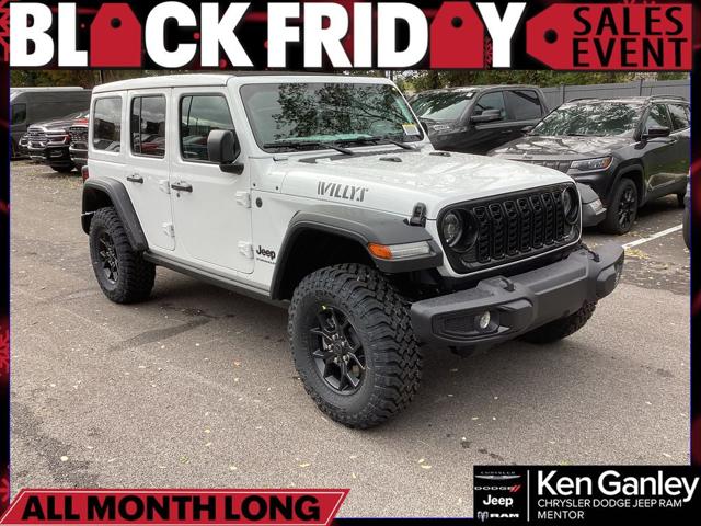 2026 Jeep Wrangler WRANGLER 4-DOOR WILLYS 2026 Jeep Wrangler WRANGLER 4-DOOR WILLYS