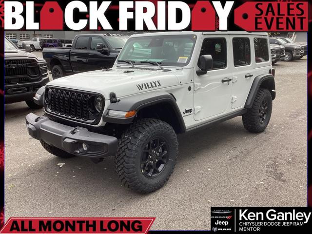 2026 Jeep Wrangler WRANGLER 4-DOOR WILLYS 2026 Jeep Wrangler WRANGLER 4-DOOR WILLYS