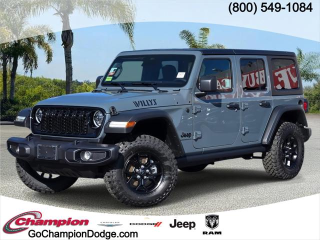 2026 Jeep Wrangler WRANGLER 4-DOOR WILLYS 2026 Jeep Wrangler WRANGLER 4-DOOR WILLYS