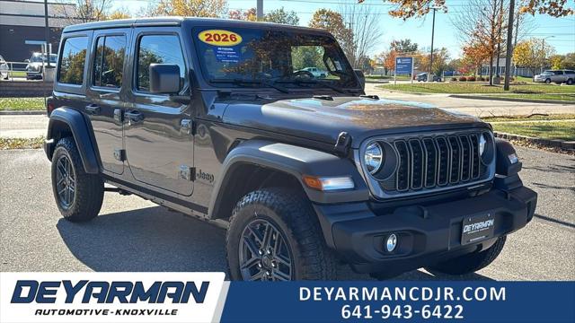 2026 Jeep Wrangler WRANGLER 4-DOOR SPORT S