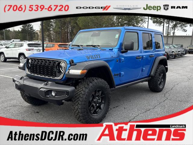 2026 Jeep Wrangler WRANGLER 4-DOOR WILLYS 2026 Jeep Wrangler WRANGLER 4-DOOR WILLYS