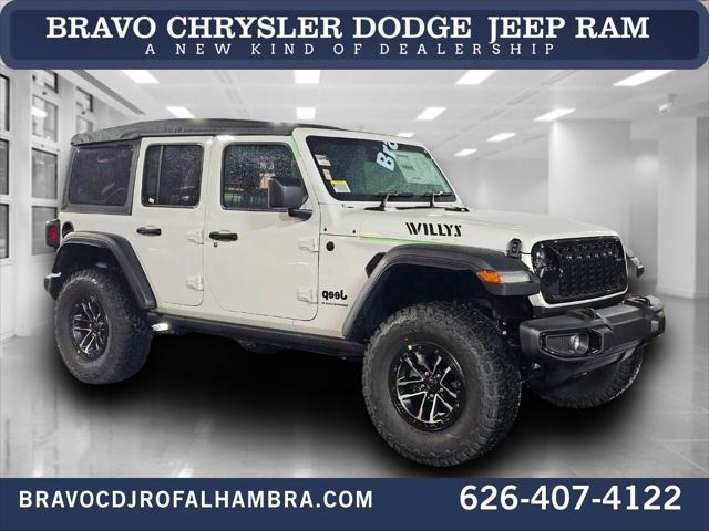 2026 Jeep Wrangler WRANGLER 4-DOOR WILLYS 2026 Jeep Wrangler WRANGLER 4-DOOR WILLYS
