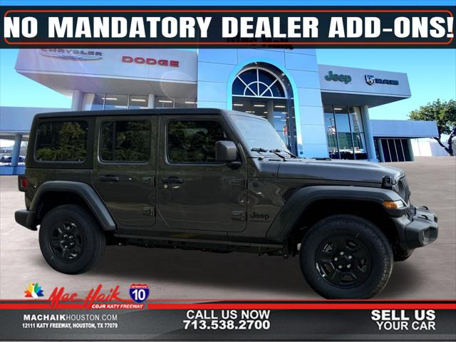2026 Jeep Wrangler WRANGLER 4-DOOR SPORT 2026 Jeep Wrangler WRANGLER 4-DOOR SPORT
