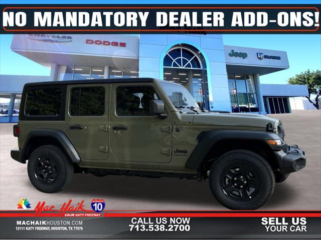 2026 Jeep Wrangler WRANGLER 4-DOOR SPORT 2026 Jeep Wrangler WRANGLER 4-DOOR SPORT