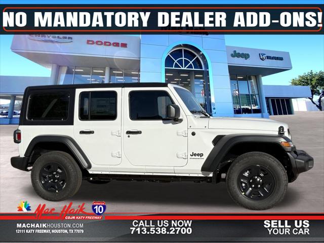 2026 Jeep Wrangler WRANGLER 4-DOOR SPORT 2026 Jeep Wrangler WRANGLER 4-DOOR SPORT