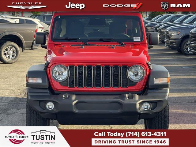 2026 Jeep Wrangler WRANGLER 4-DOOR SPORT S 2026 Jeep Wrangler WRANGLER 4-DOOR SPORT S