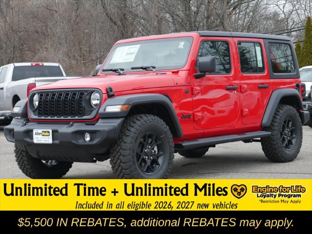 2026 Jeep Wrangler 4-Door Sport S 4x4 for sale in Nashua, NH