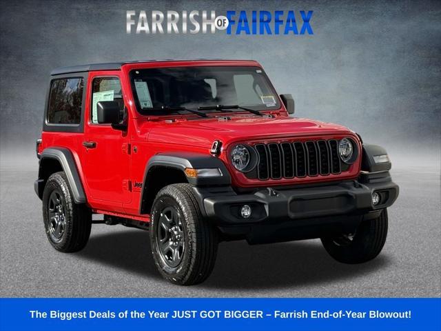 2026 Jeep Wrangler WRANGLER 2-DOOR SPORT 2026 Jeep Wrangler WRANGLER 2-DOOR SPORT