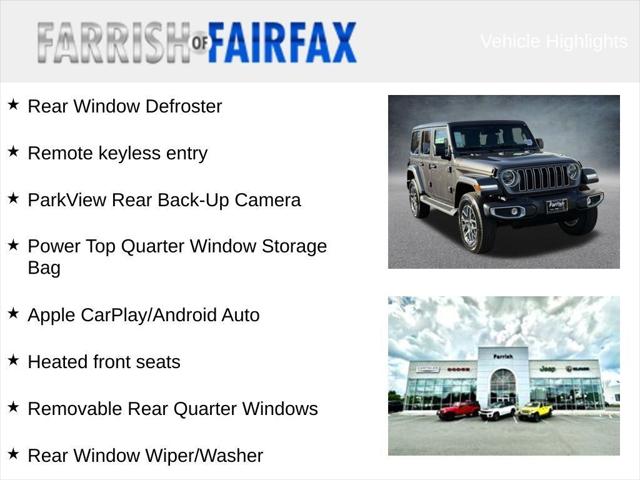 2026 Jeep Wrangler WRANGLER 4-DOOR SAHARA