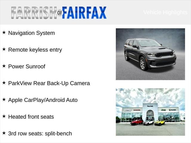 2026 Dodge Durango DURANGO GT PLUS AWD HEMI V8 2026 Dodge Durango DURANGO GT PLUS AWD HEMI V8